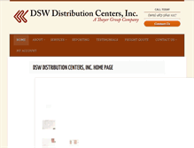 Tablet Screenshot of dswdist.com
